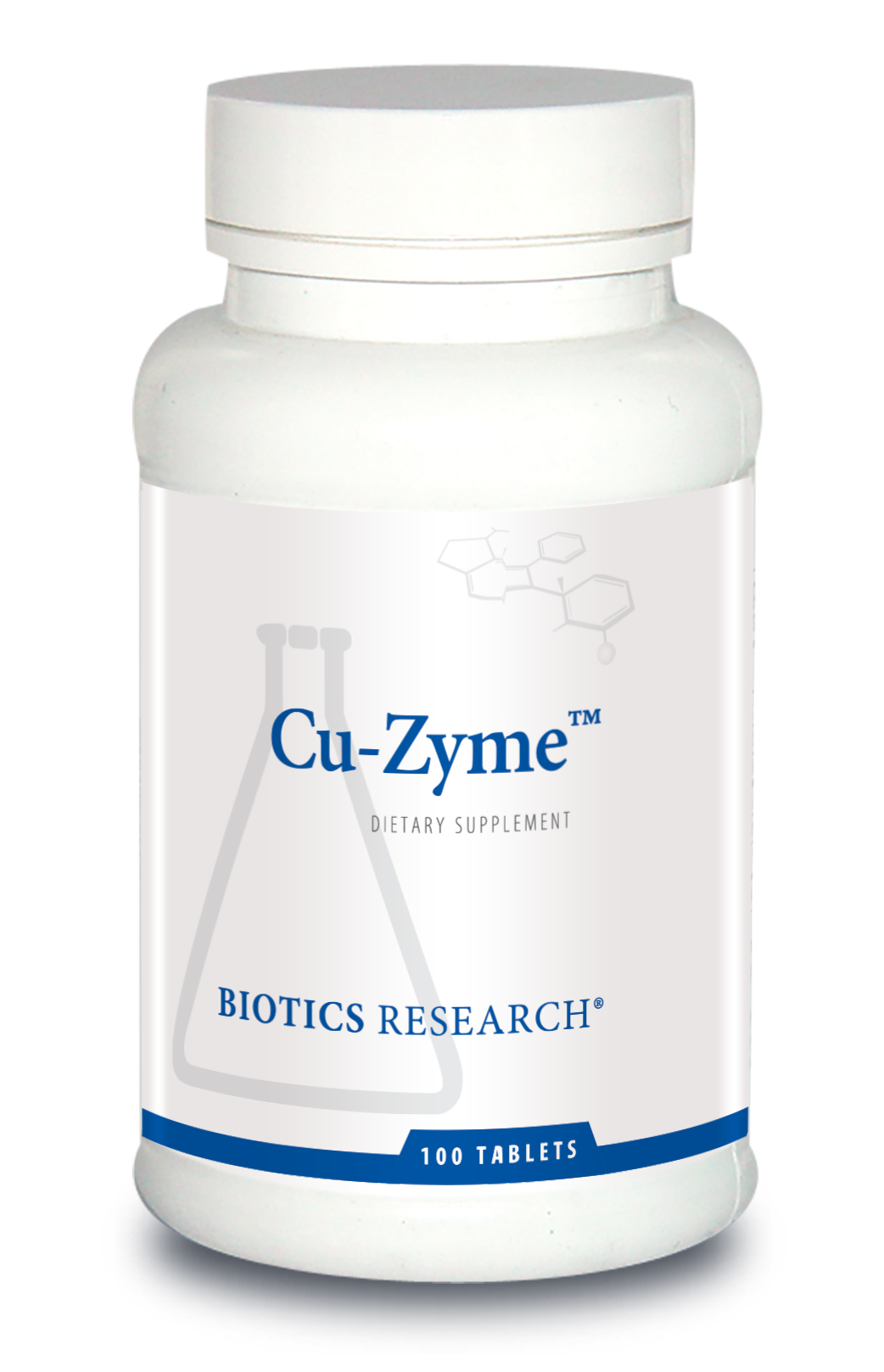 Cu-Zyme™ (Copper) by Biotics Research - 100 Tablets