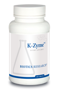 K-Zyme™ (Potassium) by Biotics Research - 100 Tablets