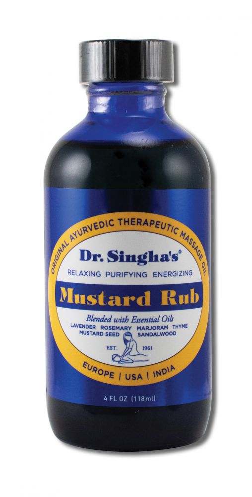 Dr. Singha's Mustard Rub 4 fl oz