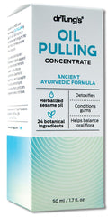 Dr. Tung's Oil Pulling Concentrate 1.7 fl oz bottle and packaging