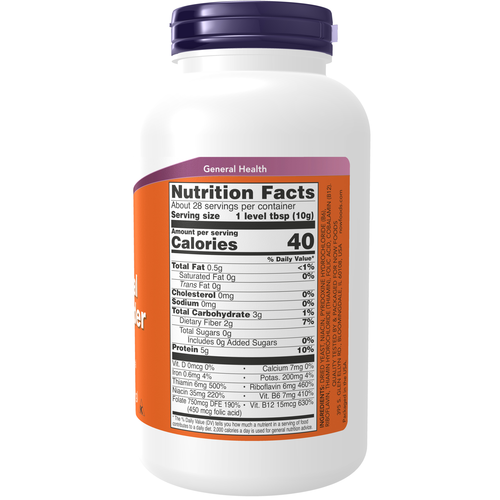 NOW Foods Nutritional Yeast Powder 10 oz