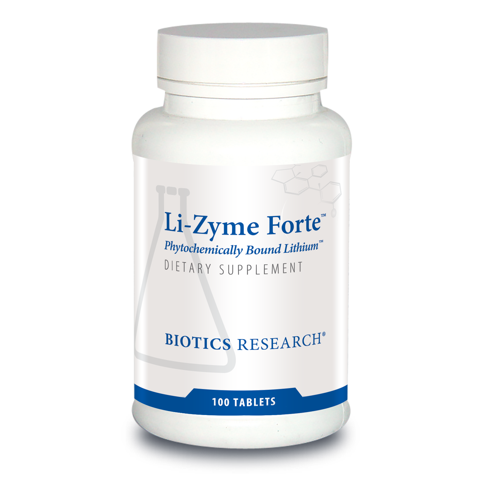 Li-Zyme Forte™ by Biotics Research - 100 Tablets