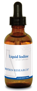 Liquid Iodine by Biotics Research - 2 oz