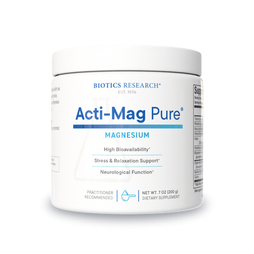 Biotics Research Acti-Mag Pure, Unflavored - 7 oz front package image