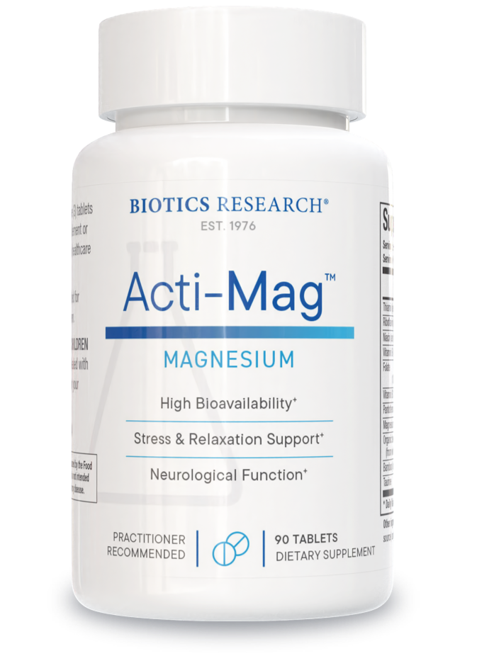 Biotics Research Acti-Mag - 90 Tablets product image