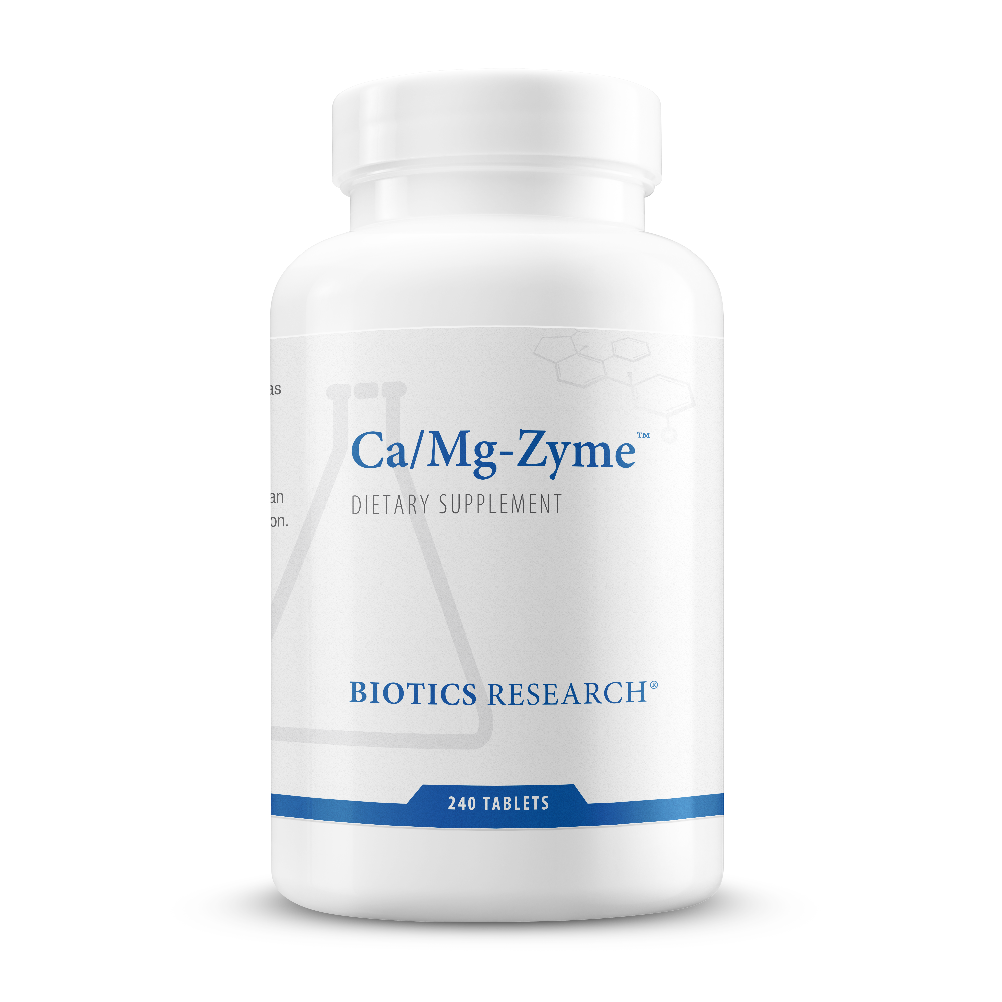 Ca/Mg-Zyme™ (Ca & Mg) by Biotics Research - 240 Tablets