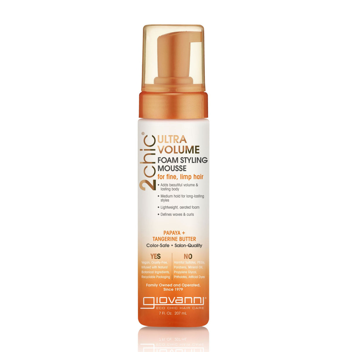 Giovanni 2chic Ultra-Volume Foam Styling Mousse — 7 oz