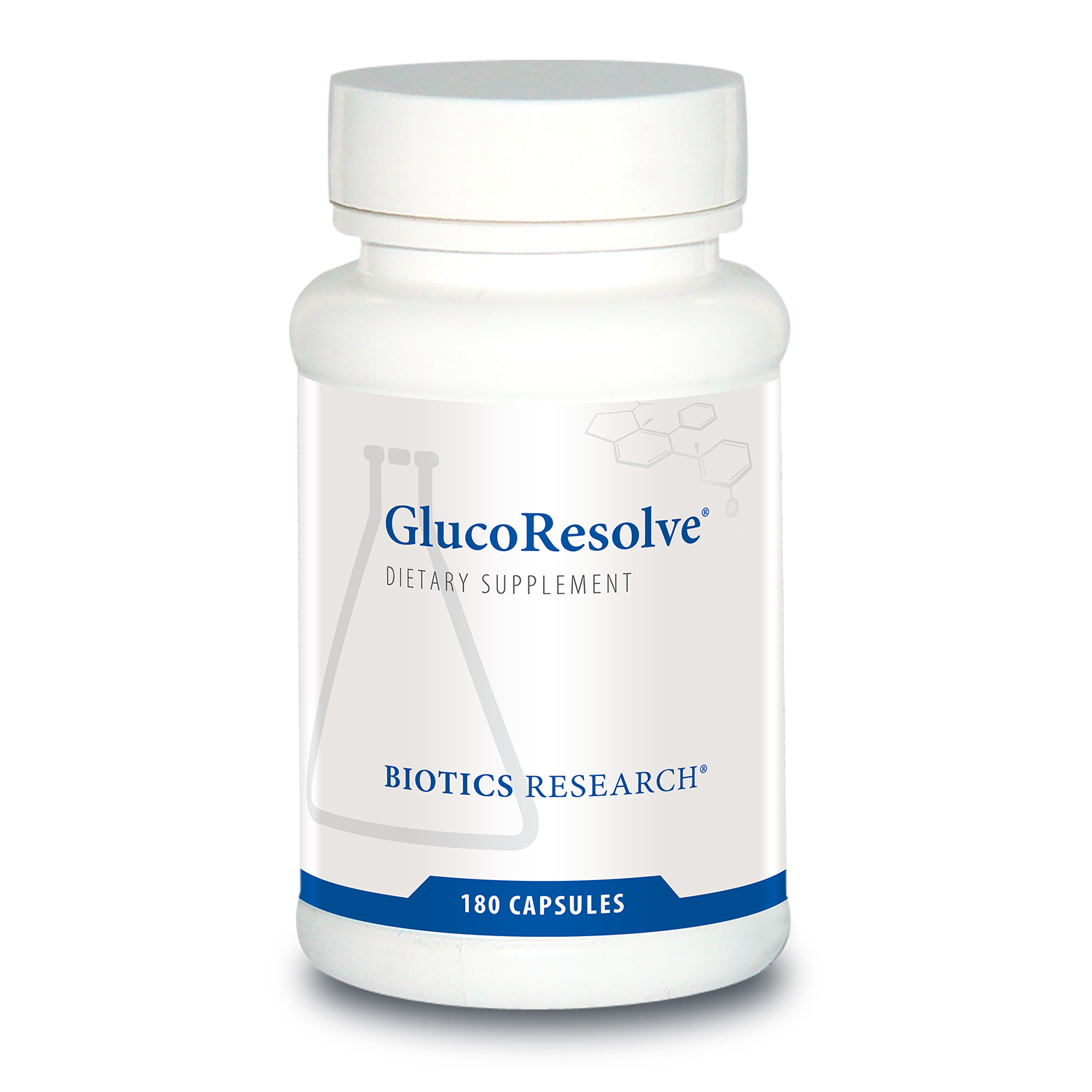GlucoResolve by Biotics Research - 180 Capsules