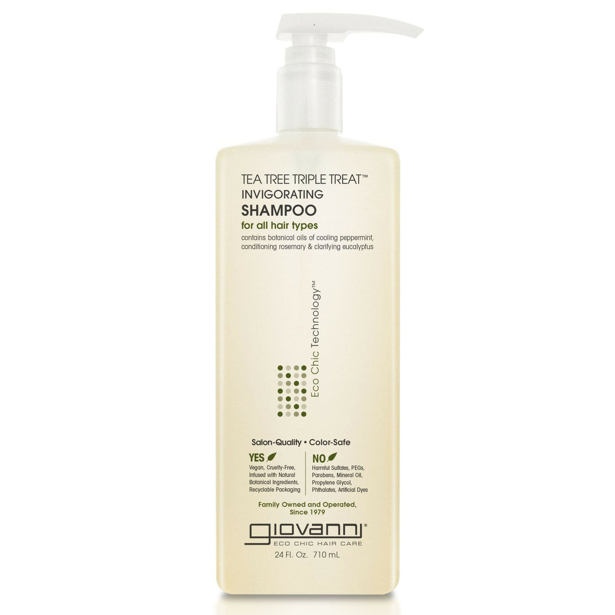 Giovanni Tea Tree Triple Treat Invigorating Shampoo — 24 oz