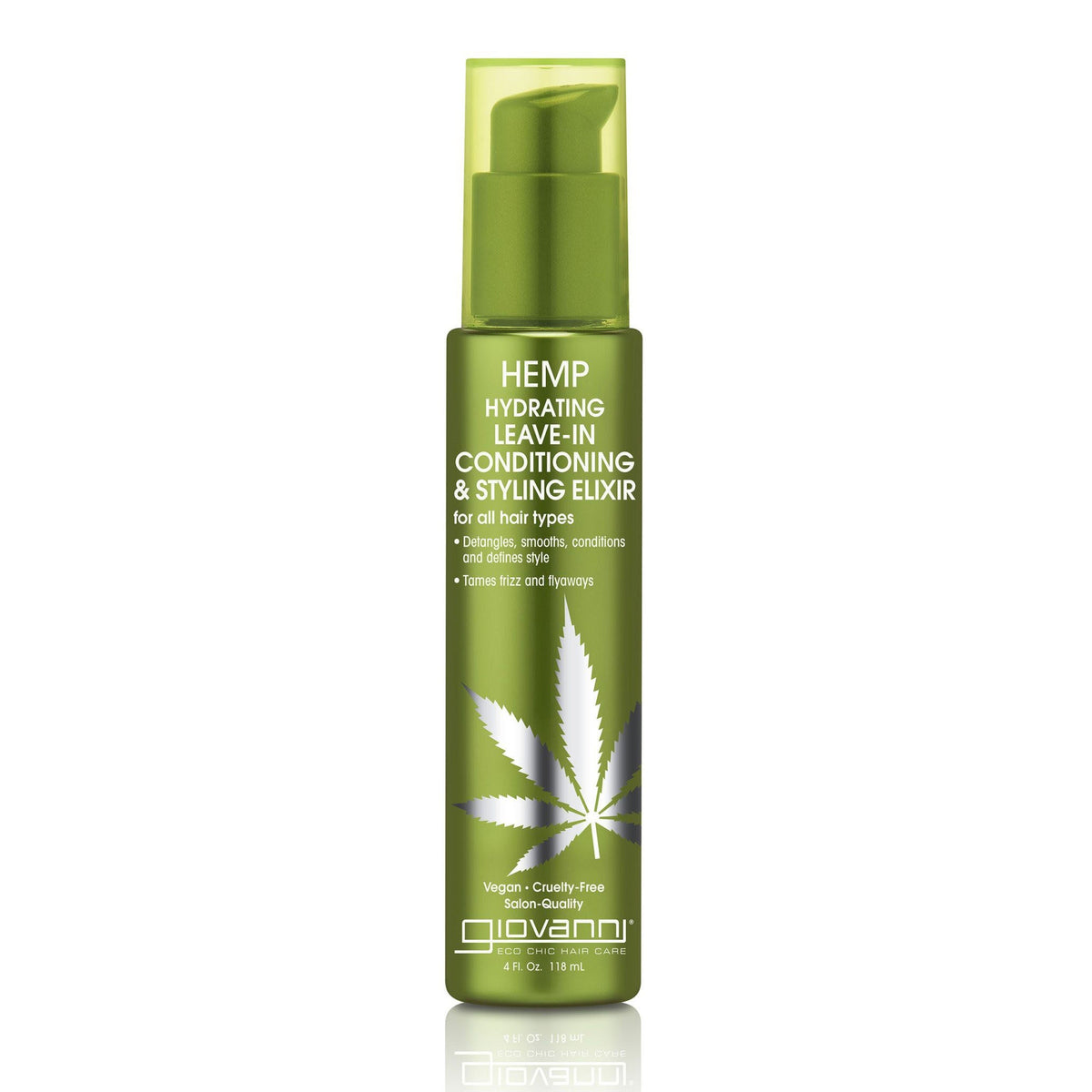Giovanni Hemp Hydrating Leave-In Conditioning & Styling Elixir — 4 oz