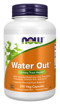 NOW Foods Water Out™ - 200 Veg Capsules front package image