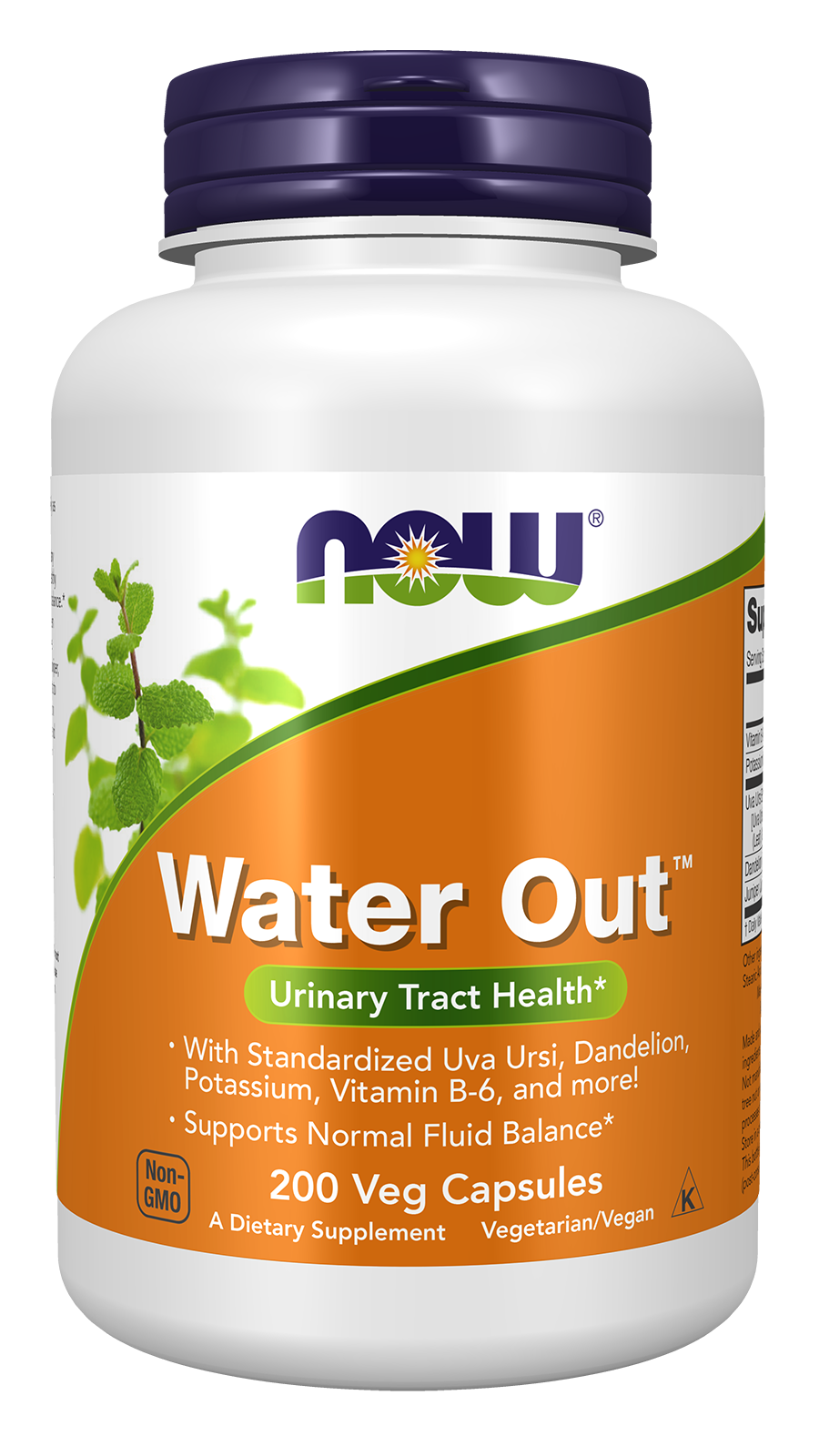 NOW Foods Water Out™ - 200 Veg Capsules front package image
