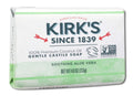 Kirk's Aloe Vera Castile Bar Soap 4 oz package
