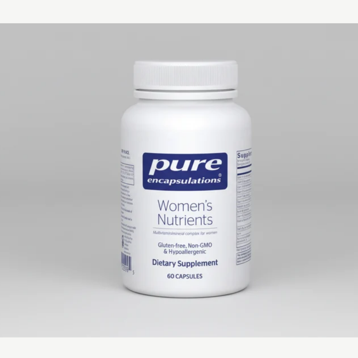 Pure Encapsulations Women's Nutrients - 60 Capsules front label
