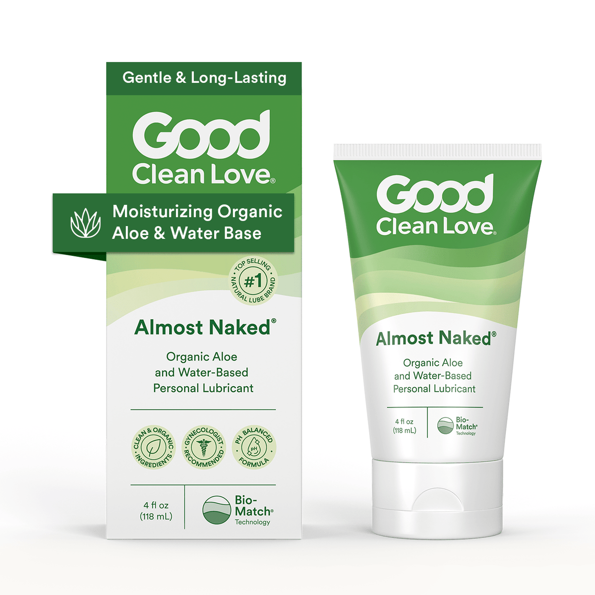Good Clean Love Almost Naked Personal Lubricant — 4 fl oz