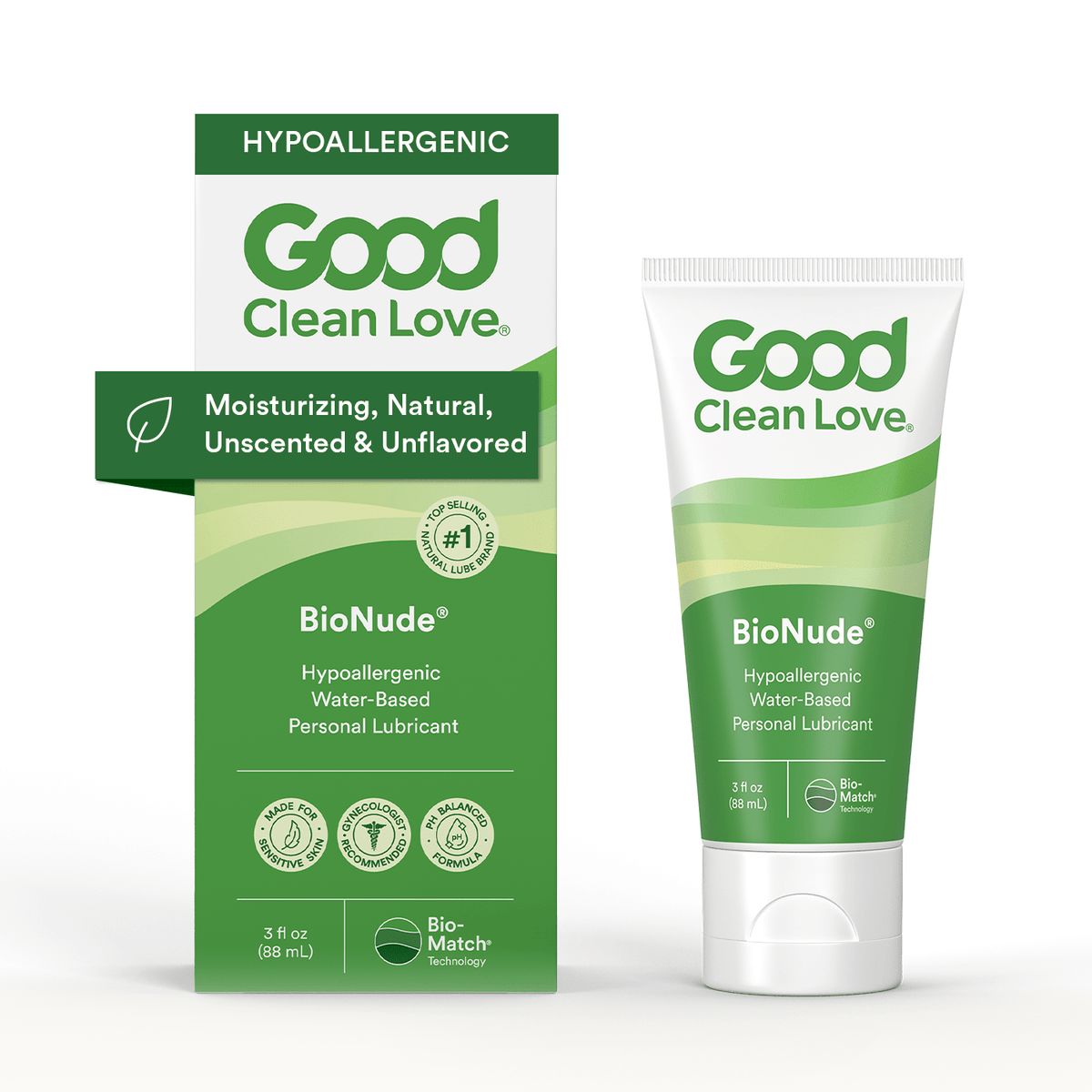 Good Clean Love BioNude Ultra Sensitive Personal Lubricant — 3 fl oz