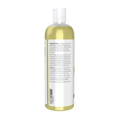NOW Solutions Sweet Almond Oil 16 oz | Value Size Carrier Oil