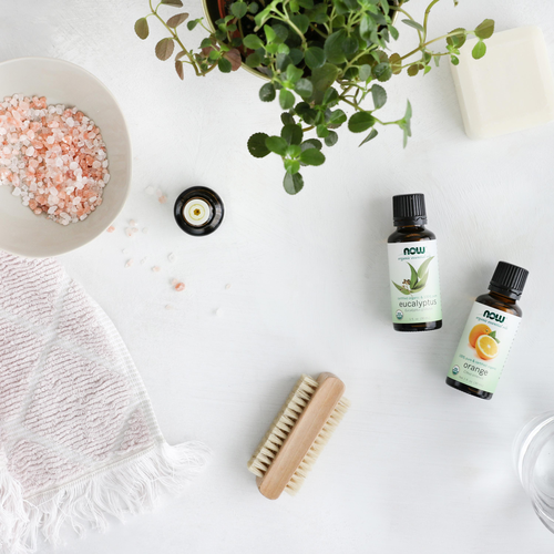 NOW Essential Oils Organic Eucalyptus Globulus Oil 1 oz