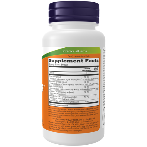 NOW Foods AlliBiotic CF 60 Softgels