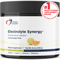 Designs for Health Electrolyte Synergy 240 g (8.5 oz) powder front label