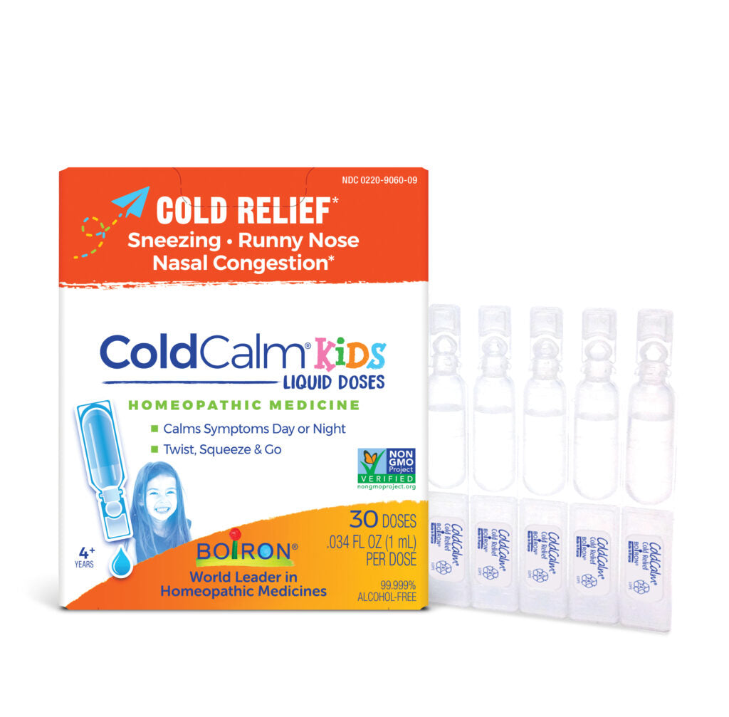 Boiron ColdCalm Kids Liquid Doses 30 Pre-Measured Doses