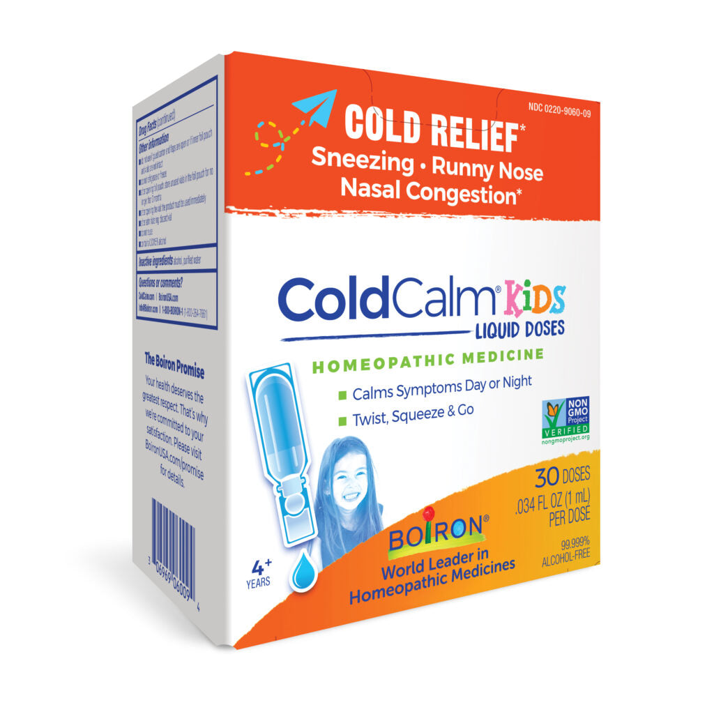 Boiron ColdCalm Kids Liquid Doses 30 Pre-Measured Doses