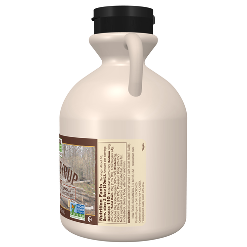 NOW Foods Organic Maple Syrup Grade A Dark 16 oz