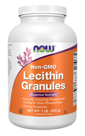 NOW Foods Lecithin Granules - 1 lb. front package image