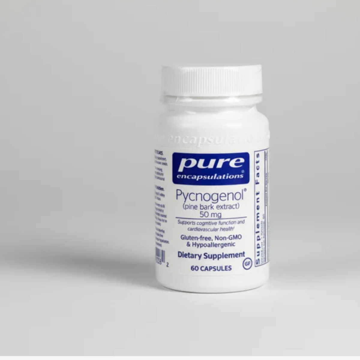 Pure Encapsulations Pycnogenol 50 mg - 60 Capsules front label