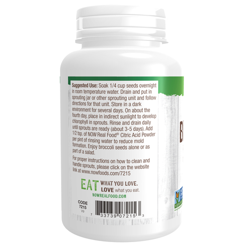 Now Foods Broccoli Seeds 4 oz product image 3