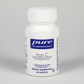 Pure Encapsulations Iron-C - 60 Capsules front label