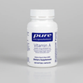 Pure Encapsulations Vitamin A 10,000 IU - 120 Softgel Capsules front label