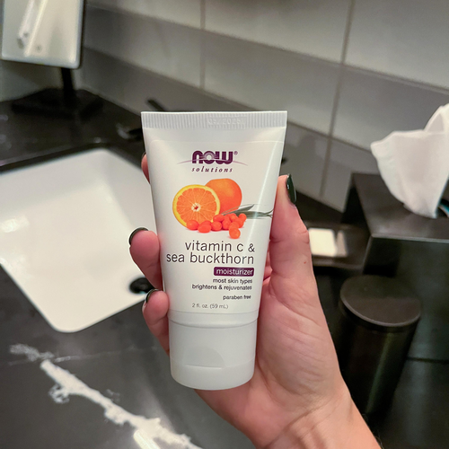 NOW Solutions Vitamin C & Sea Buckthorn Face Cream 2 oz