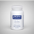 Pure Encapsulations PS Plus 60 Caps | Phosphatidylserine & Ginkgo front label