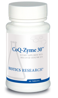 CoQ-Zyme 30™ by Biotics Research - 60 Tablets