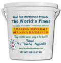 Dead Sea Warehouse Amazing Minerals Dead Sea Bath Salts – 5 lb