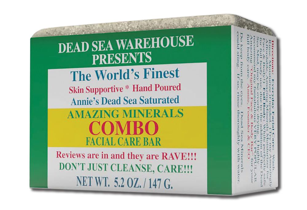 Dead Sea Warehouse Combo Facial Care Bar – 5.2 oz
