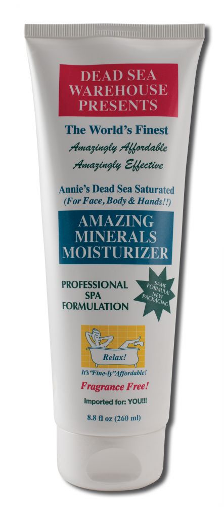 Dead Sea Warehouse Amazing Minerals Moisturizer – 8.8 oz