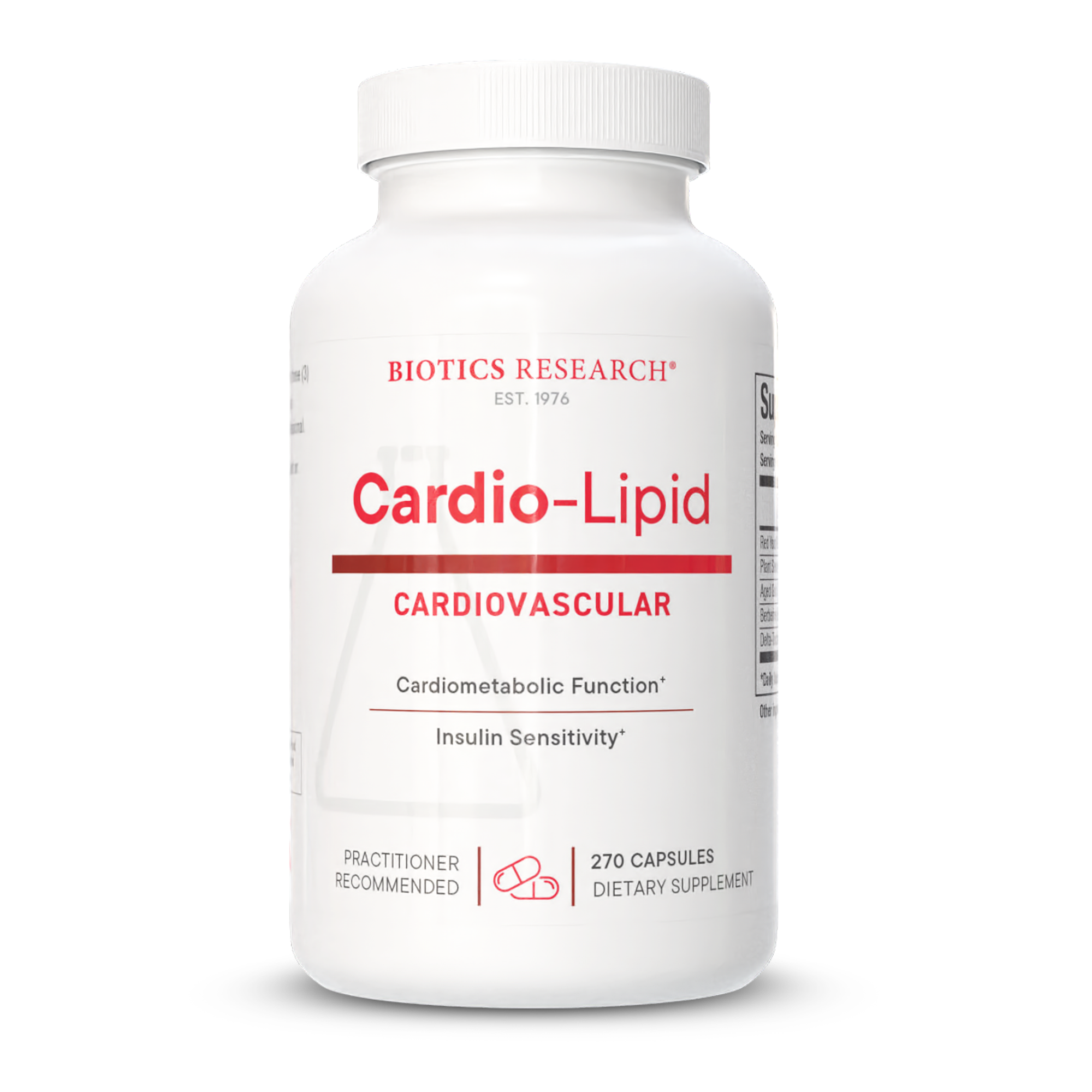Cardio-Lipid by Biotics Research - 270 Capsules