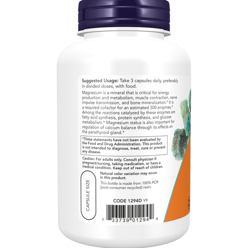 NOW Foods Magnesium Citrate 120 VCaps