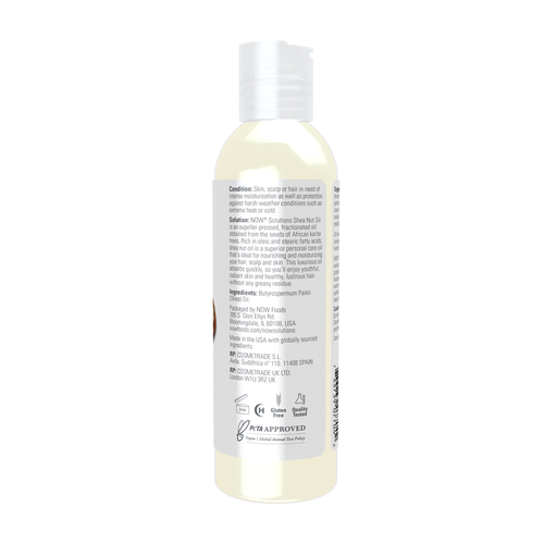 NOW Solutions Pure Shea Nut Oil 4 oz