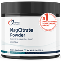 Designs for Health MagCitrate Powder 240 g (8.5 oz) powder front label
