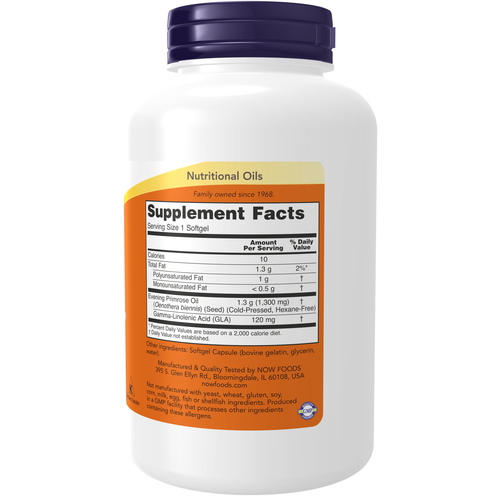 NOW Foods Super Primrose 1300 mg 120 Softgels