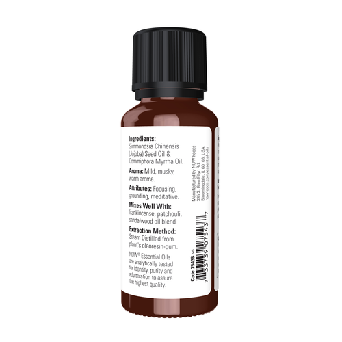 NOW Foods Myrrh Essential Oil Blend 1 oz