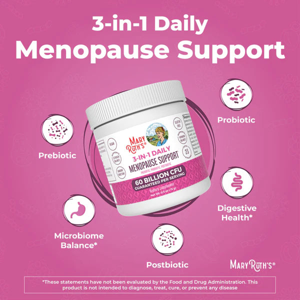 MaryRuth's 3-in-1 Menopause Support Powder 0.5 oz