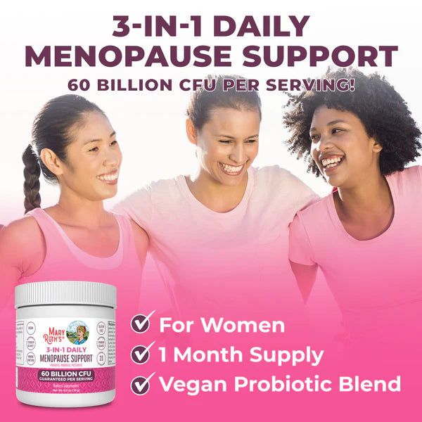 MaryRuth's 3-in-1 Menopause Support Powder 0.5 oz