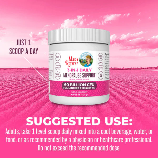 MaryRuth's 3-in-1 Menopause Support Powder 0.5 oz
