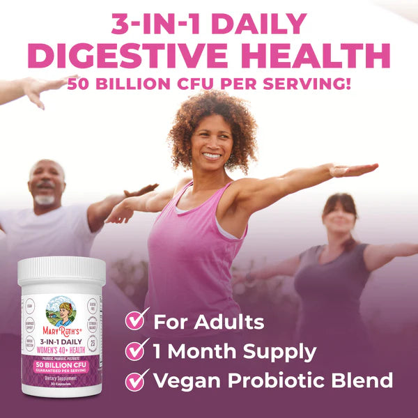 MaryRuth's 3-in-1 Women's 40+ Daily Health Capsules 30 ct