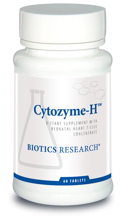 Cytozyme-H™ (Neonatal Heart) by Biotics Research - 60 Tablets