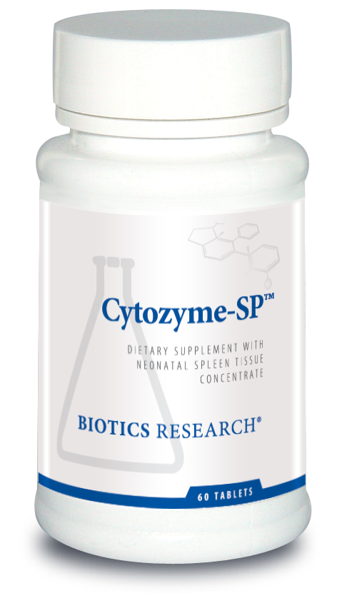 Cytozyme-SP™ (Neonatal Spleen) by Biotics Research - 60 Tablets